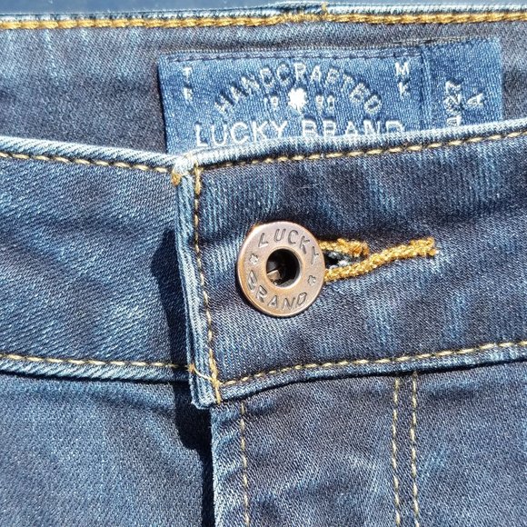 Lucky Brand Blue Lolita Mid-Rise Skinny Jeans - Picture 9 of 16